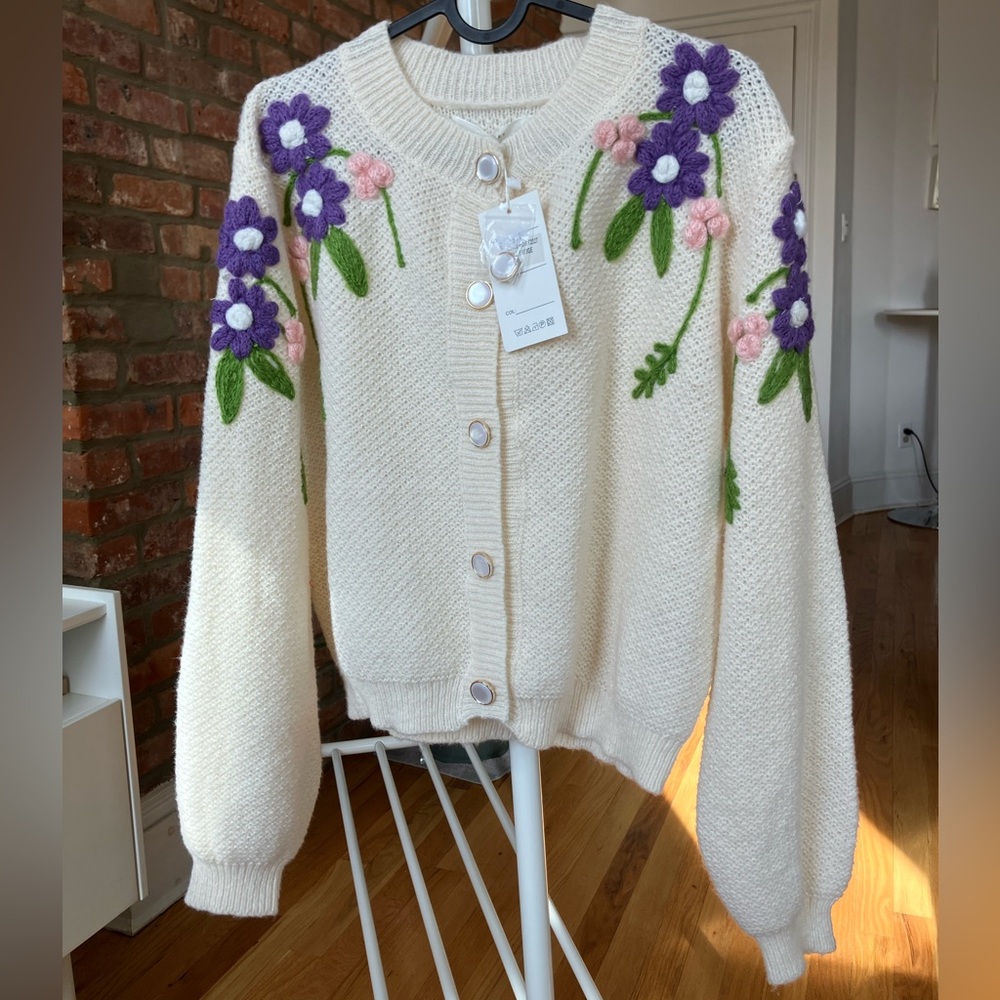 Italian Cardigan Sweater